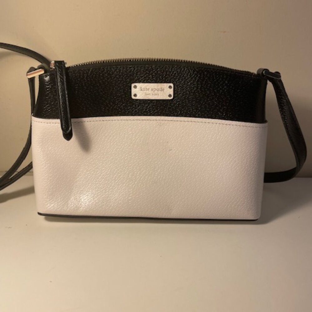 Kate Spade Black and White Shoulder Bag